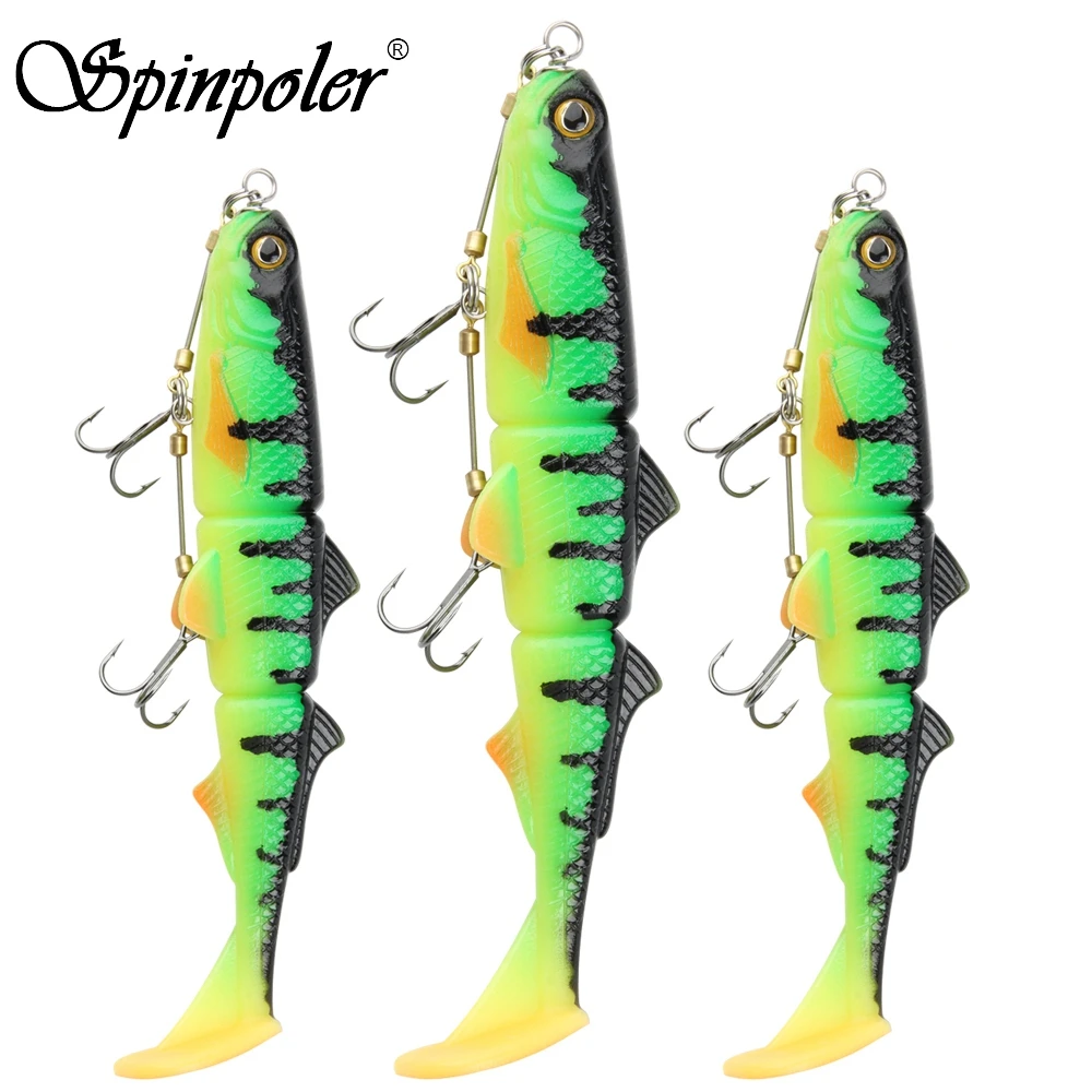 Fishing Lure Jerkbait - Spinpoler Pike Stinger Rig Hook System