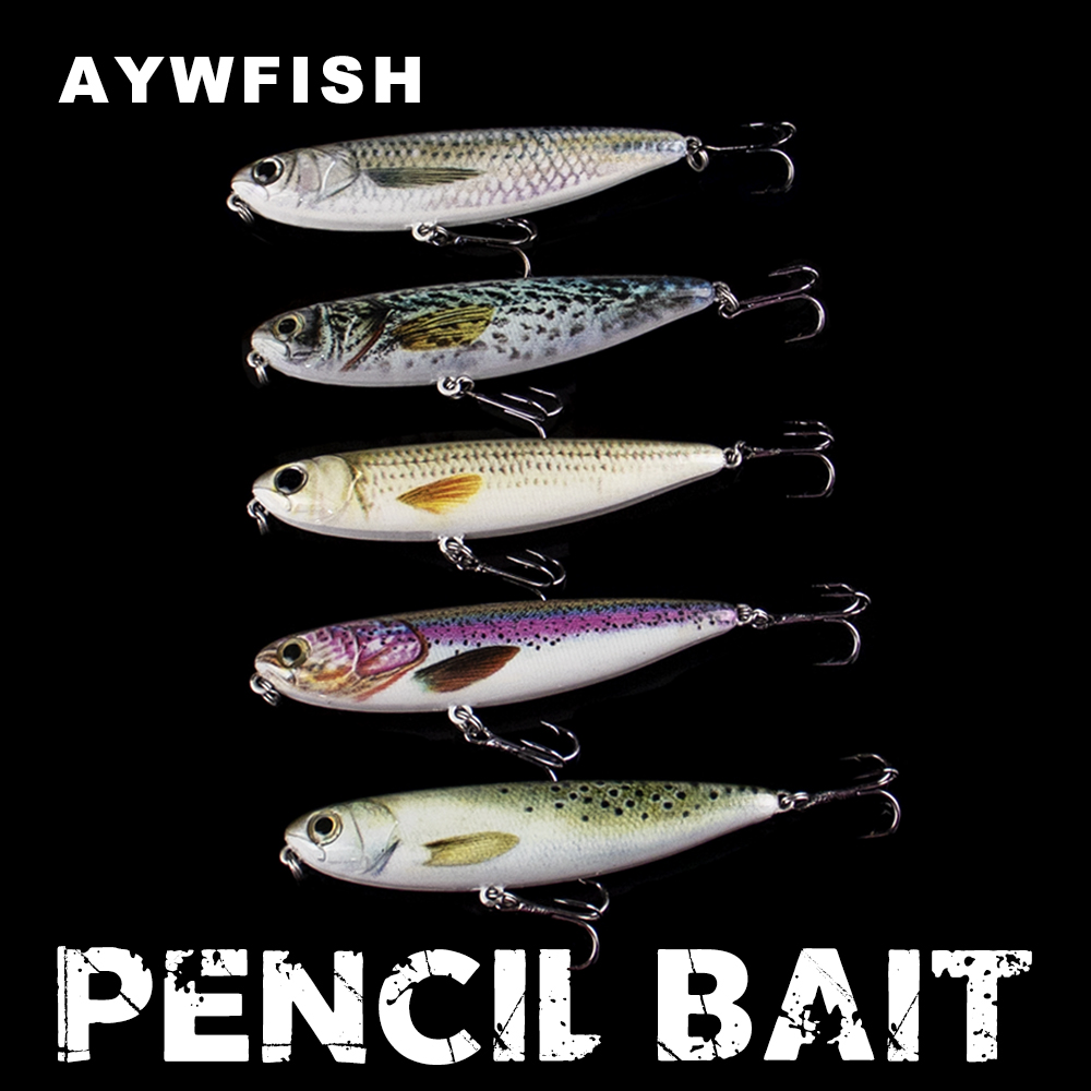 Fishing Lure Topwater - AYWFISH 9CM 11.8G Matita Galleggiante Richiamo