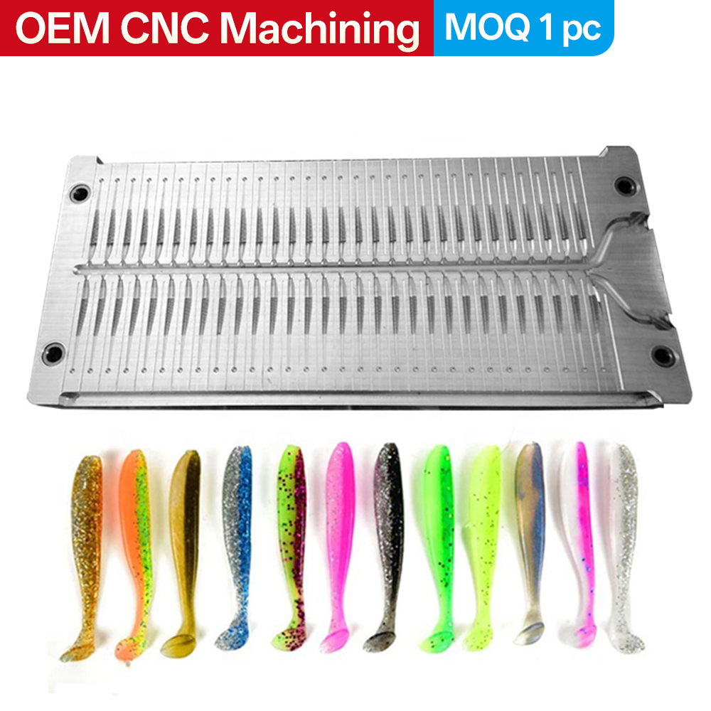 Fishing Lure Soft Plastic - Stampo personalizzato per esche morbide in
