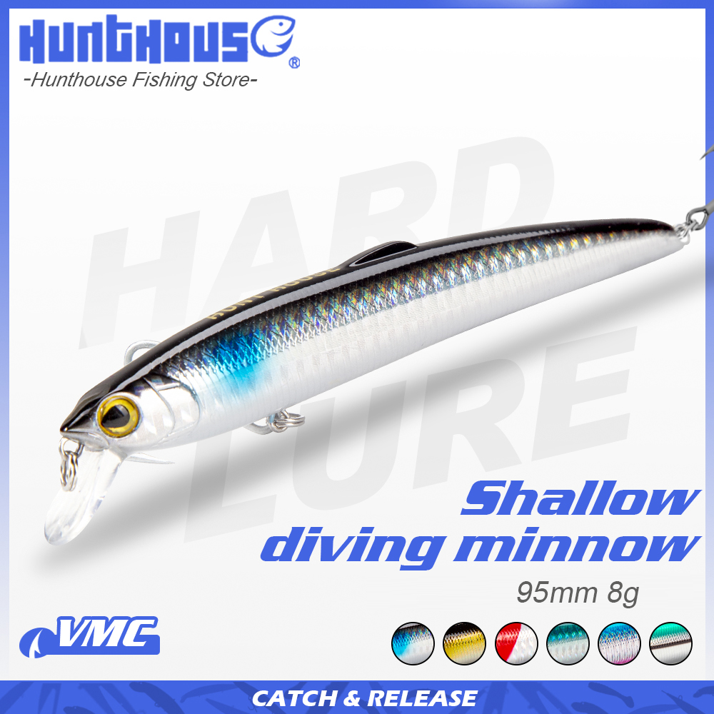 Fishing Lure Jerkbait - Hunthouse Smith Saruna Minnow Richiamo di