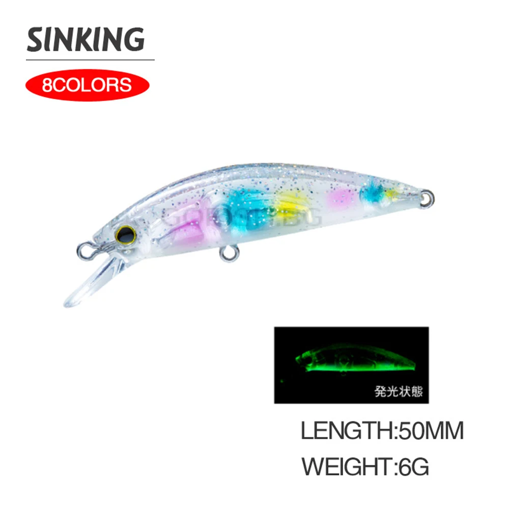 Fishing Lure Jerkbait - 5 centimetri 6g Richiamo di Pesca
