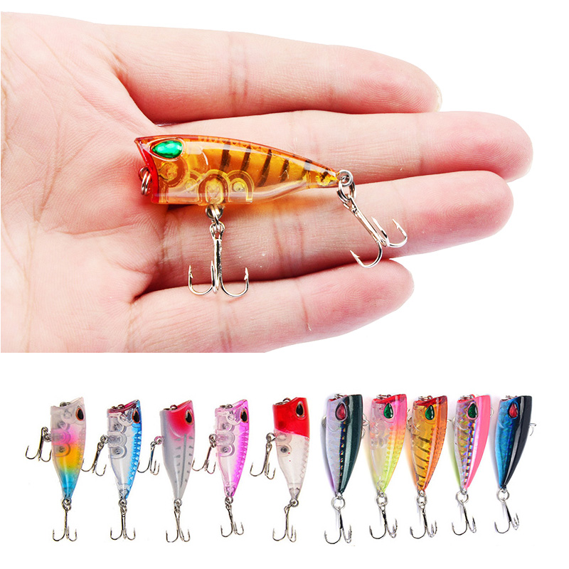 Fishing Lure Crankbait - YUCONG 1PC Mini Popper Richiamo di