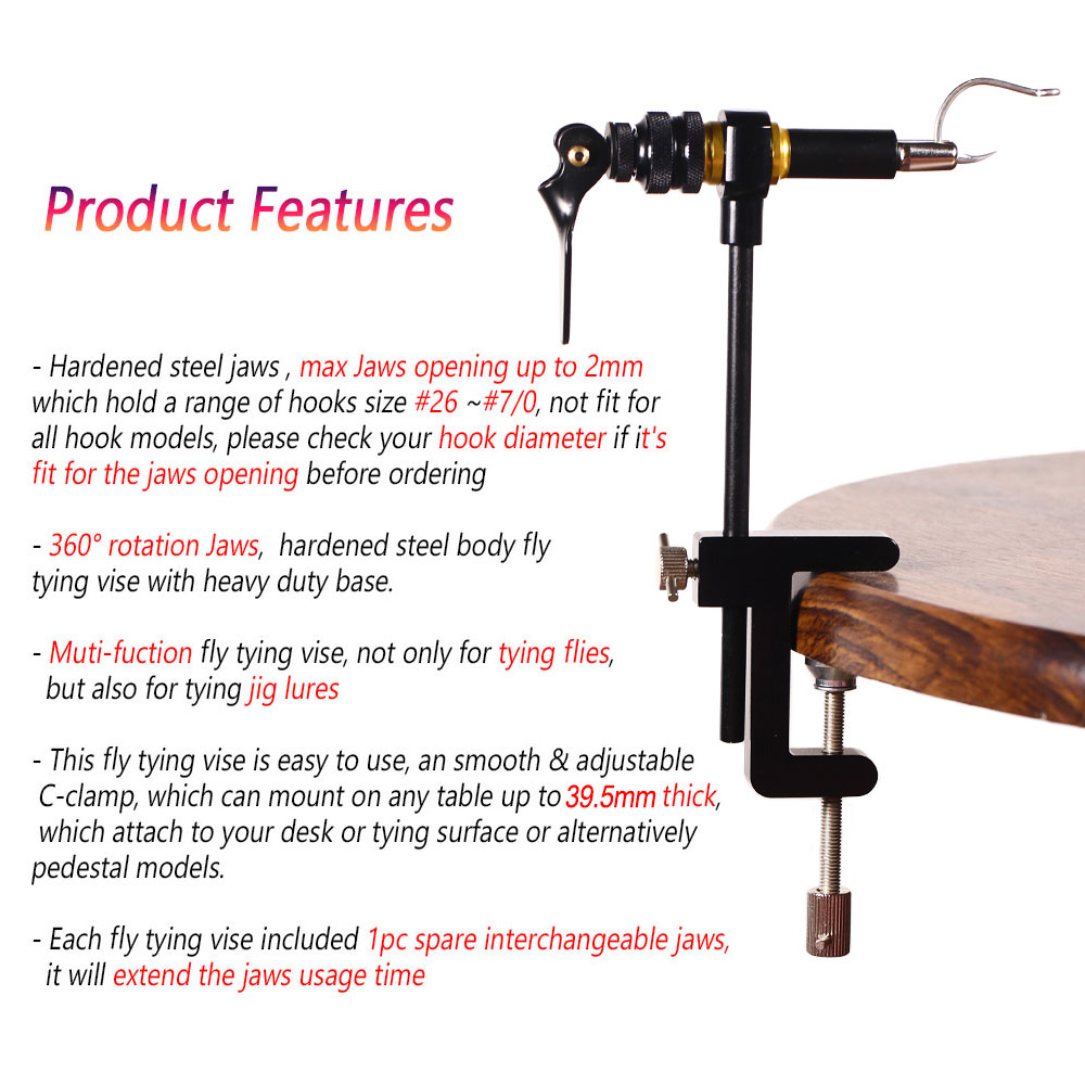 1PC 360 °   Morsetto a C Rotan - Fishing Lure Making Kit recensione e prezzo
