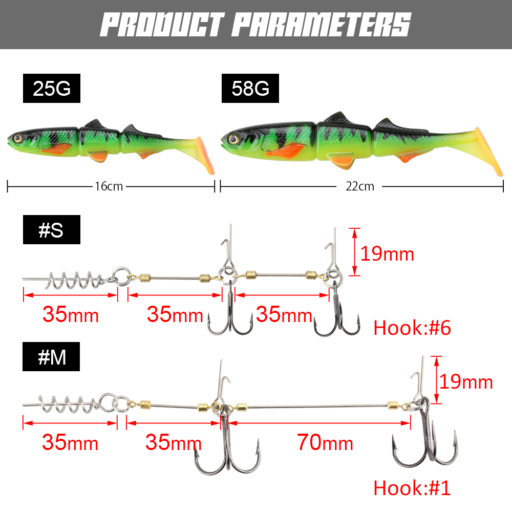 Spinpoler Pike Stinger Rig Hoo - Fishing Lure Jerkbait recensione e prezzo