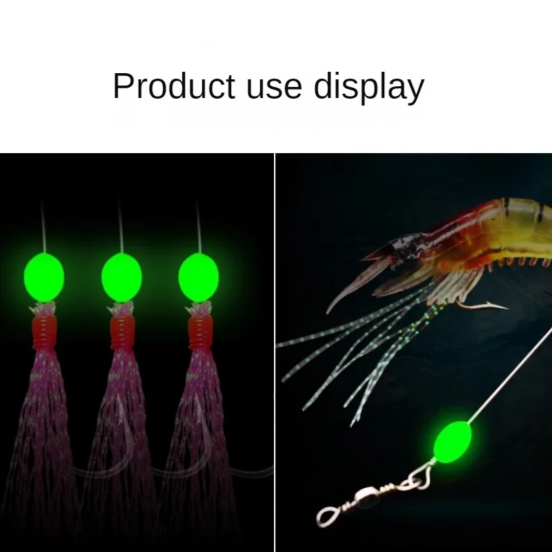 100 pz/lotto Ovale Notte Lumin - Fishing Lure Making Kit recensione e prezzo