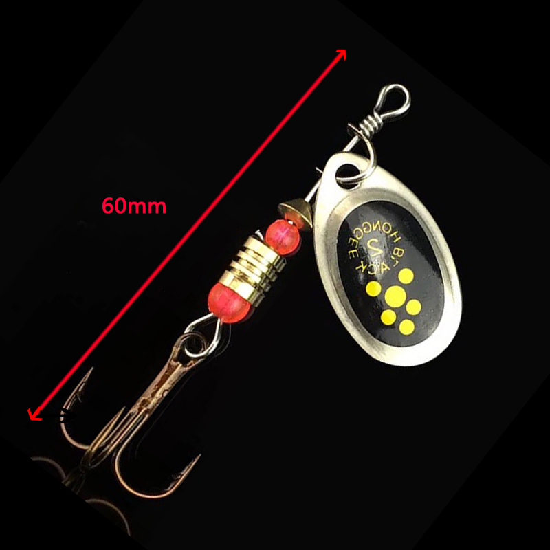 1 pz metallo paillettes 6cm 2. - Fishing Lure Crankbait recensione e prezzo