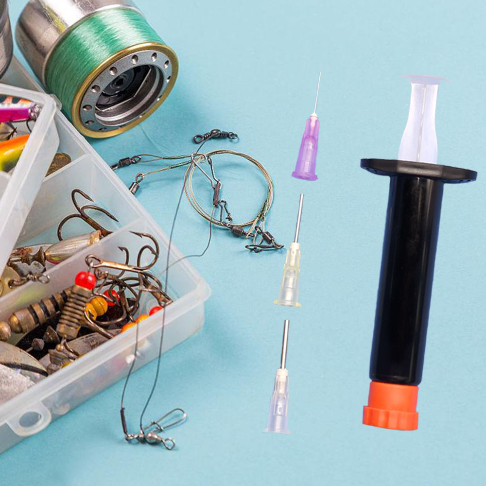 2 Set di Siringhe Nere per Res - Fishing Lure Making Kit recensione e prezzo