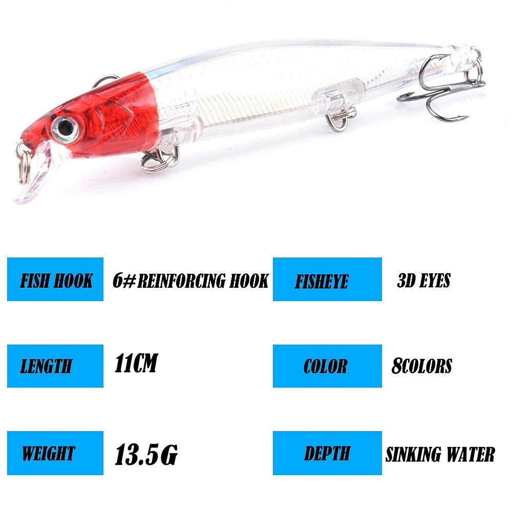 1pc Laser Affondamento Minnow  - Fishing Lure Jerkbait recensione e prezzo