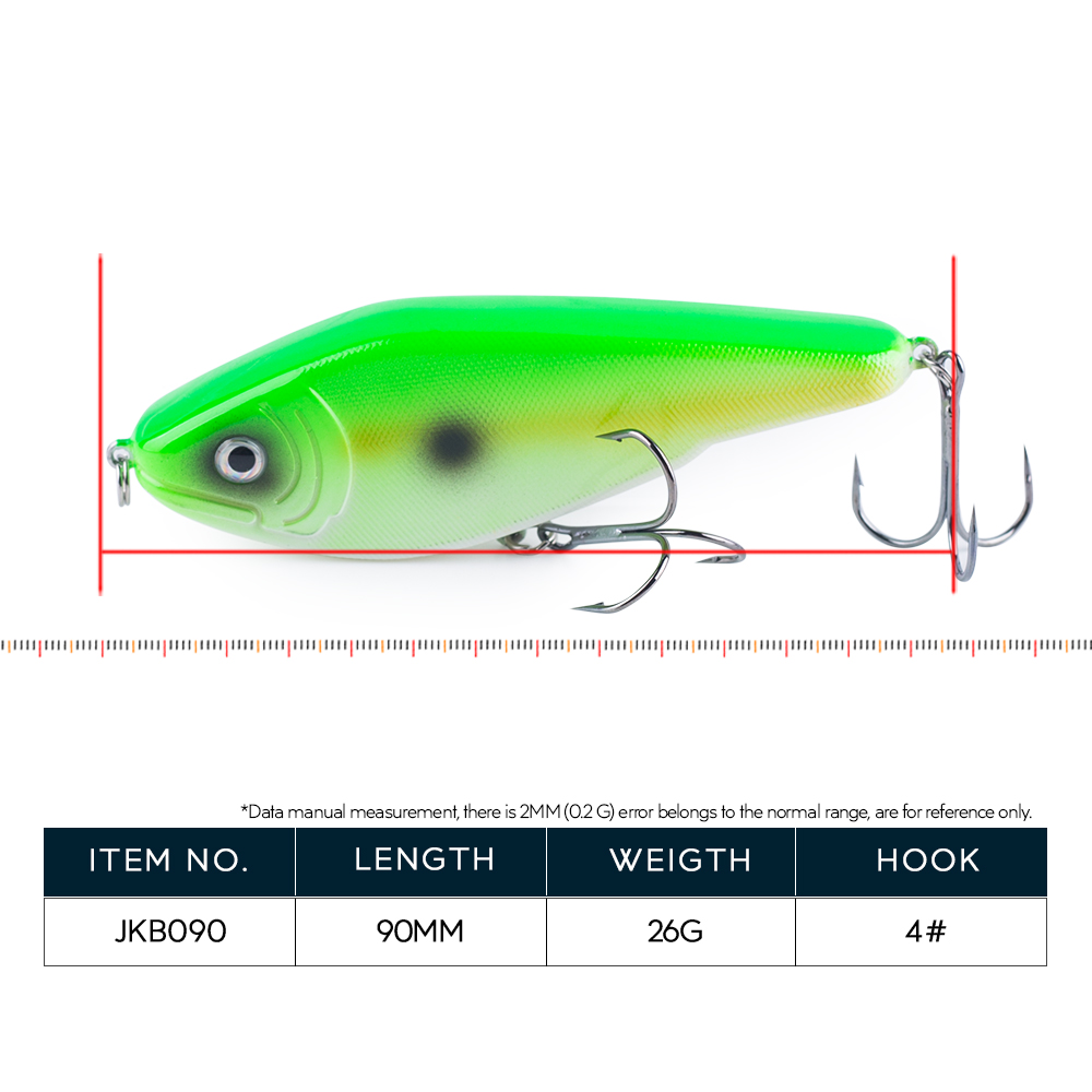 Hanlin NUOVO Glide Jerkbait 90 - Fishing Lure Jerkbait recensione e prezzo