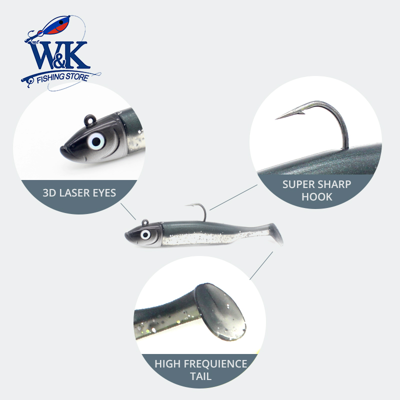 2 SET Esche da Pesca in Acqua  - Fishing Lure Soft Plastic recensione e prezzo